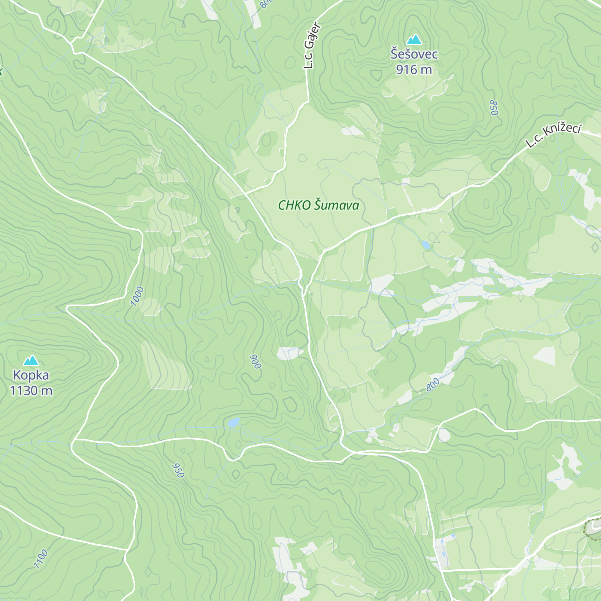 Huťský Dvůr map