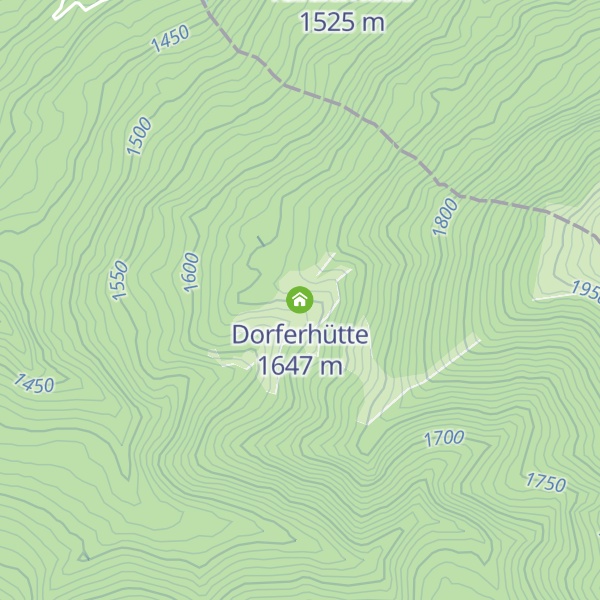 Map of Dorferhütte