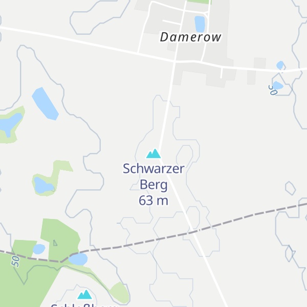 Map of Schwarzer Berg