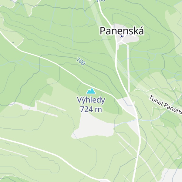 Map of Výhledy