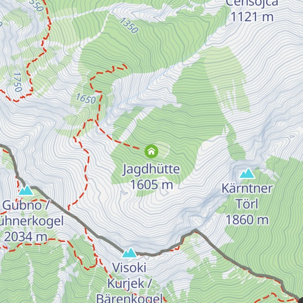 Map of Jagdhütte