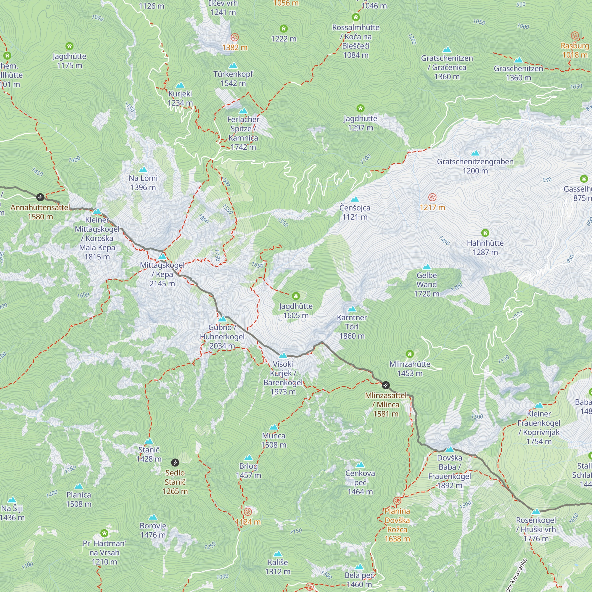 Jagdhütte map