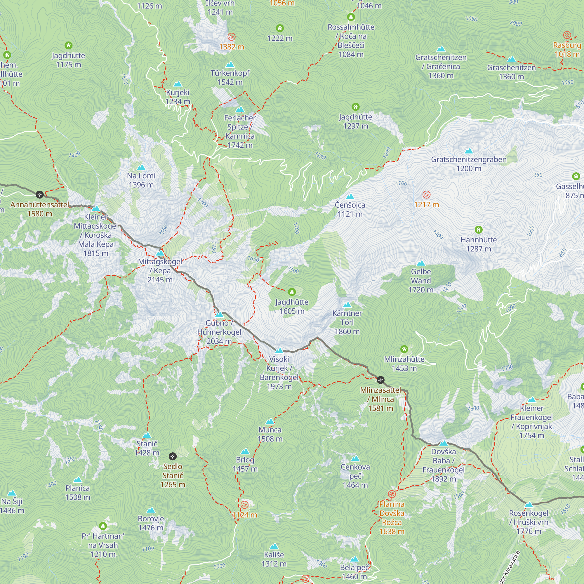 Jagdhütte map