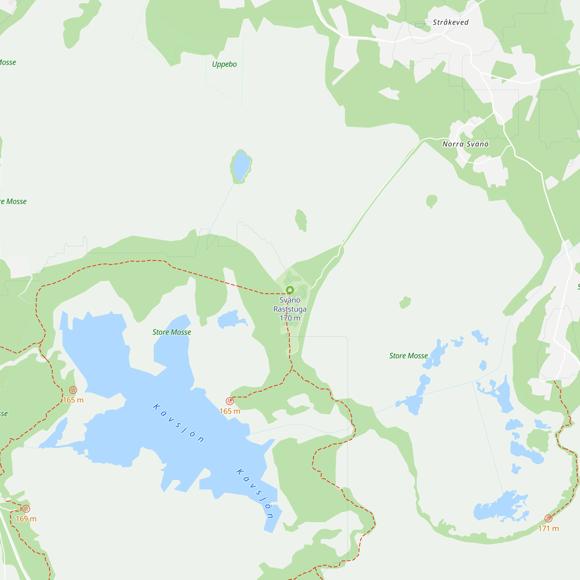 Svänö Raststuga map