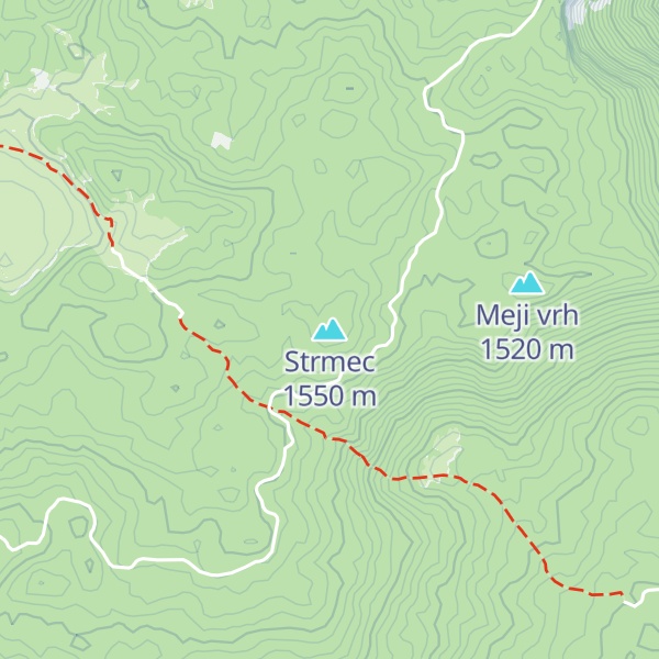 Map of Strmec