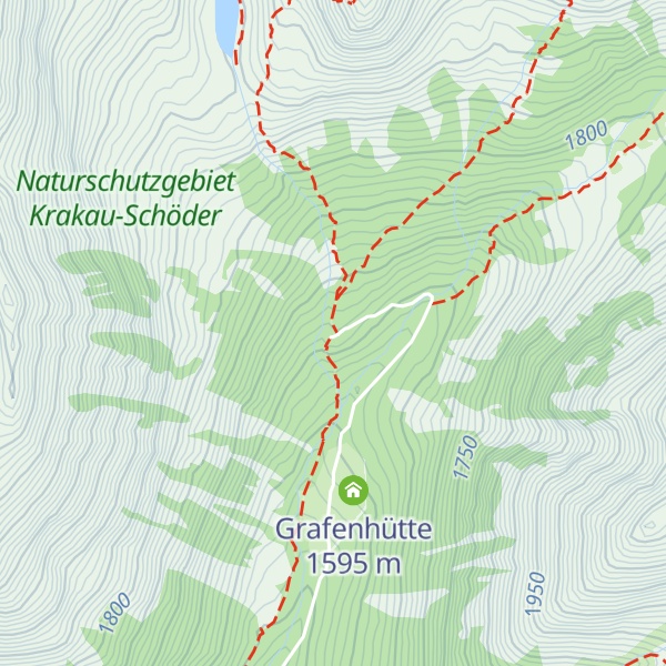 Map of Rudolf-Schober-Hütte
