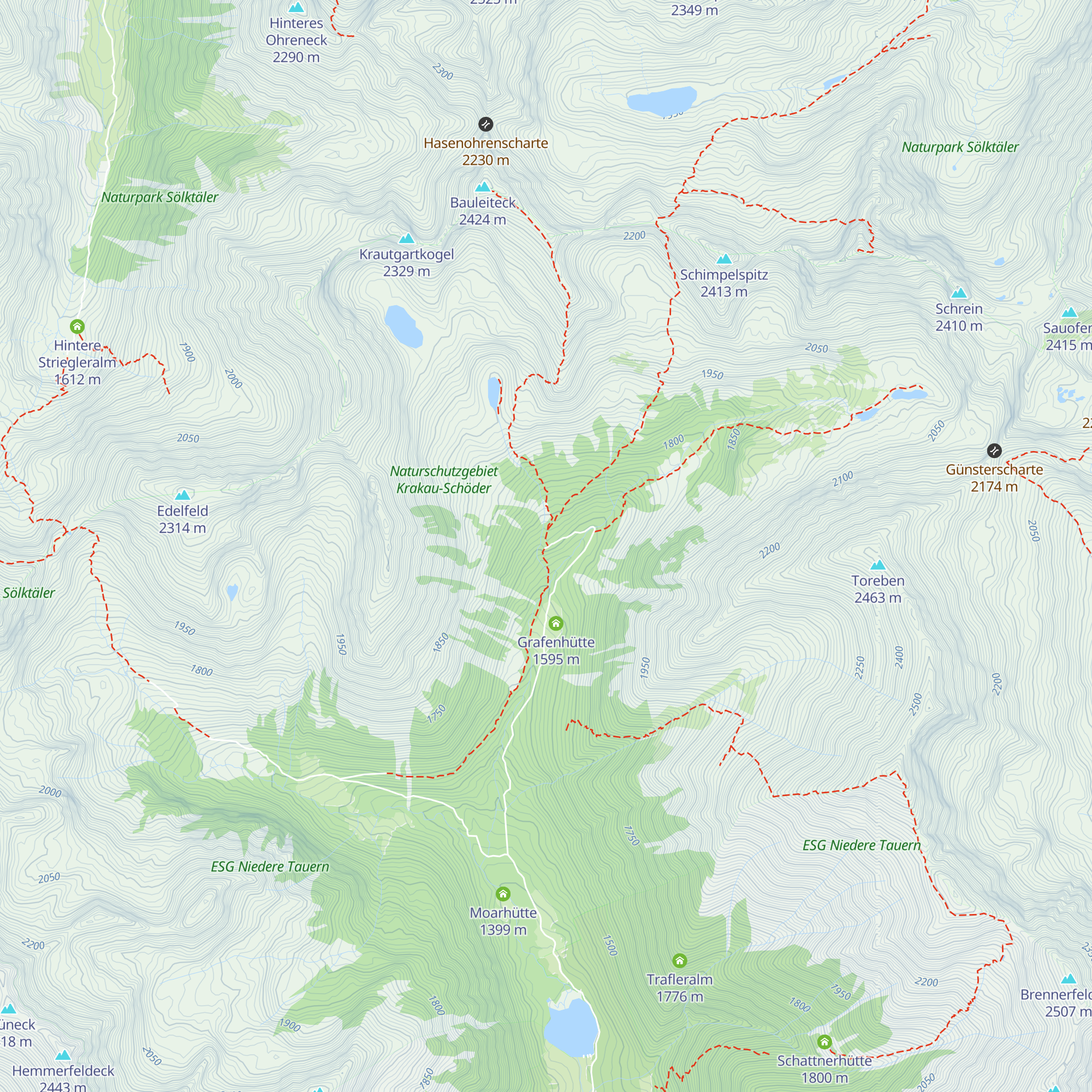 Rudolf-Schober-Hütte map
