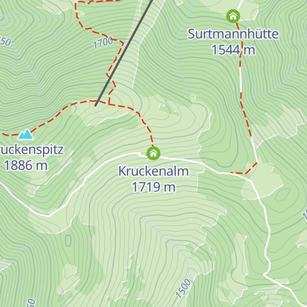 Map of Kruckenalm