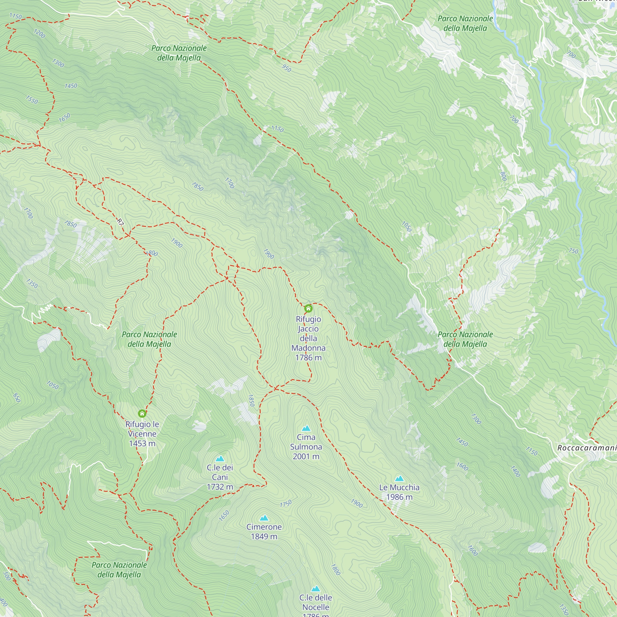 Rifugio Jaccio della Madonna map