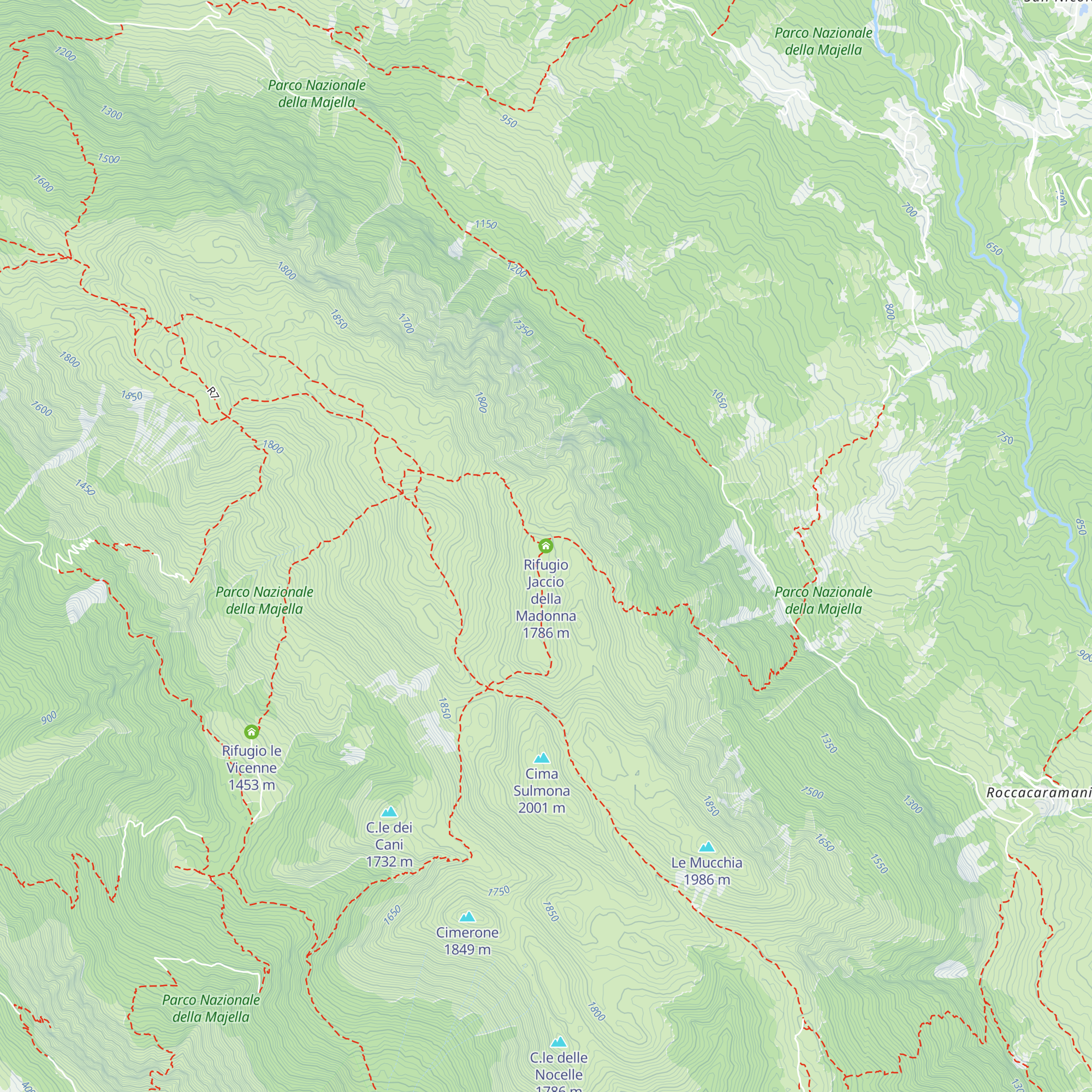 Rifugio Jaccio della Madonna map