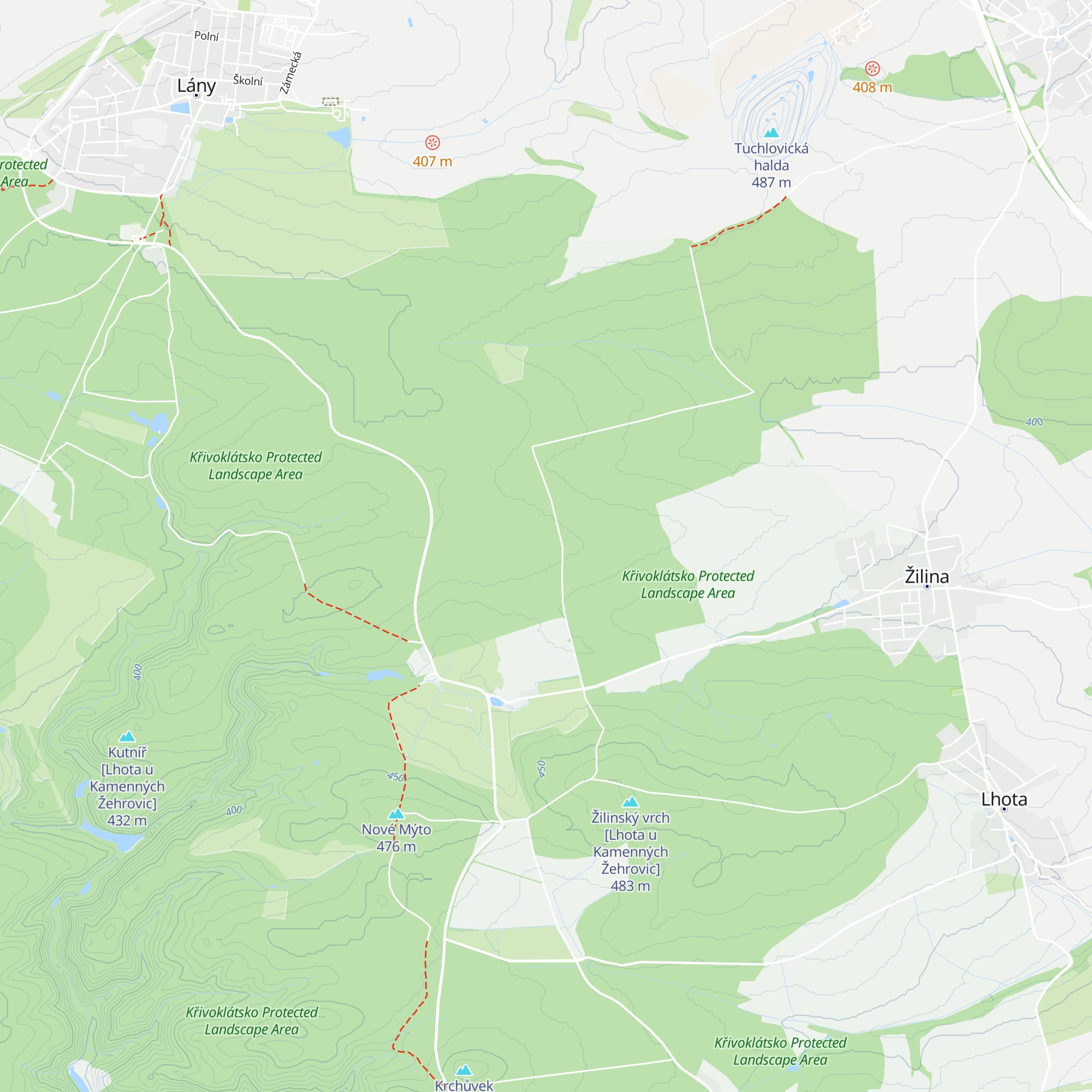 Bouda map