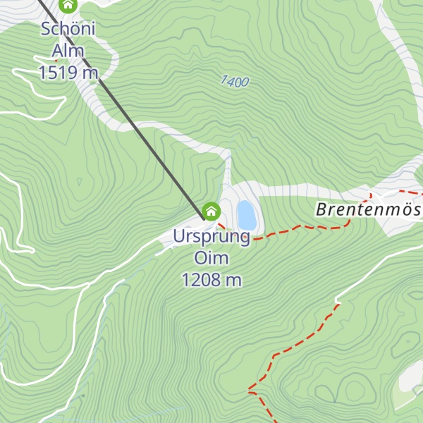 Map of Ursprung Oim