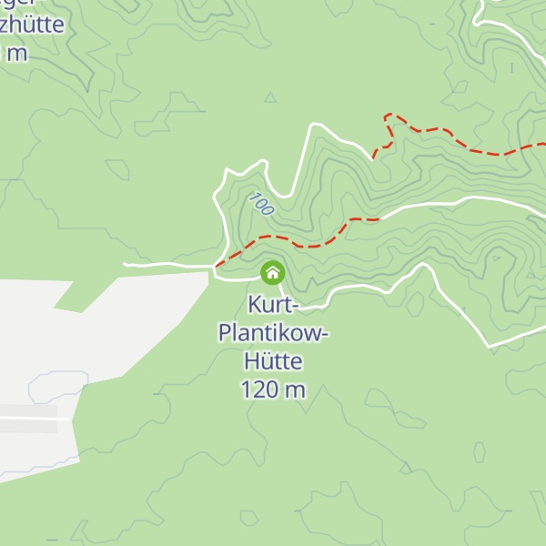 Map of Kurt-Plantikow-Hütte