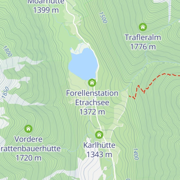 Map of Landhaus Etrachsee