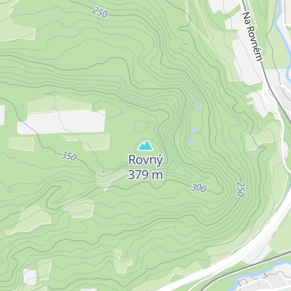 Map of Rovný