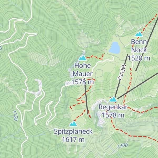 Map of Kasbergalmhütte