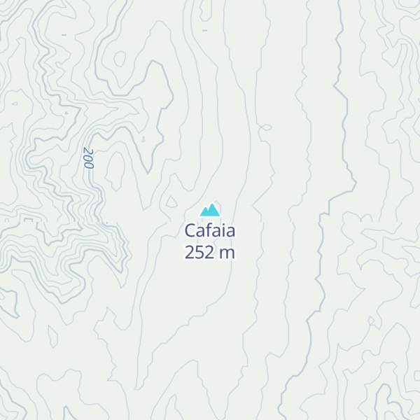 Map of Cafaia