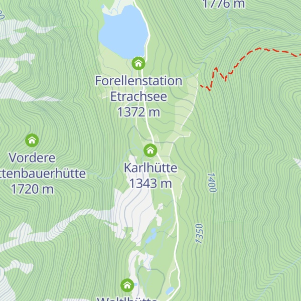 Map of Karlhütte