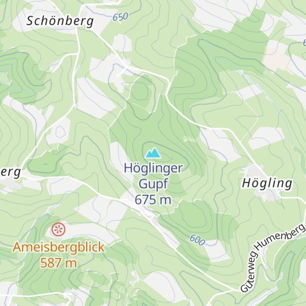 Map of Höglinger Gupf