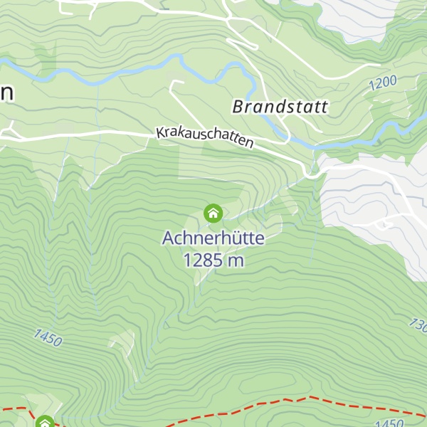 Map of Achnerhütte
