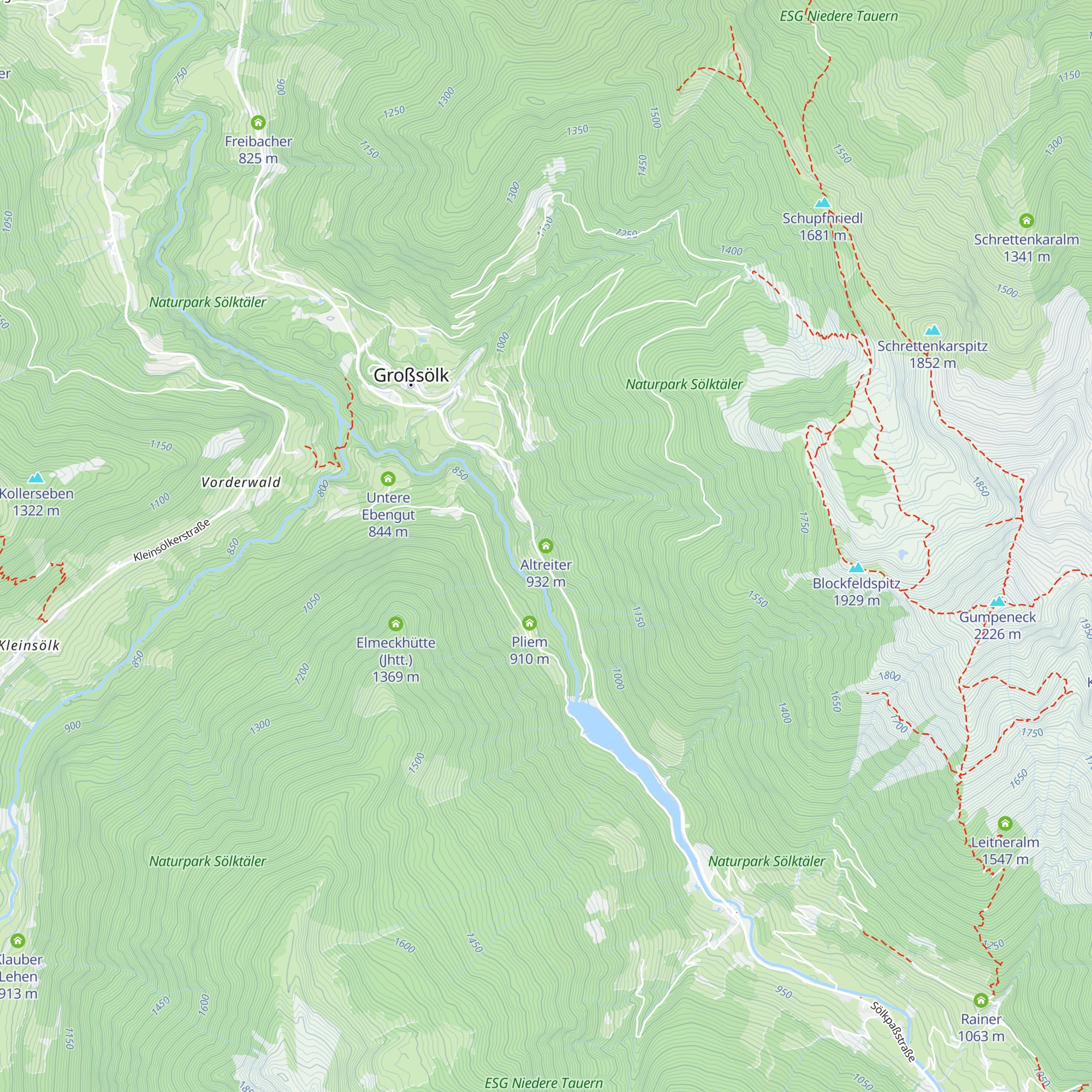 Altreiter map