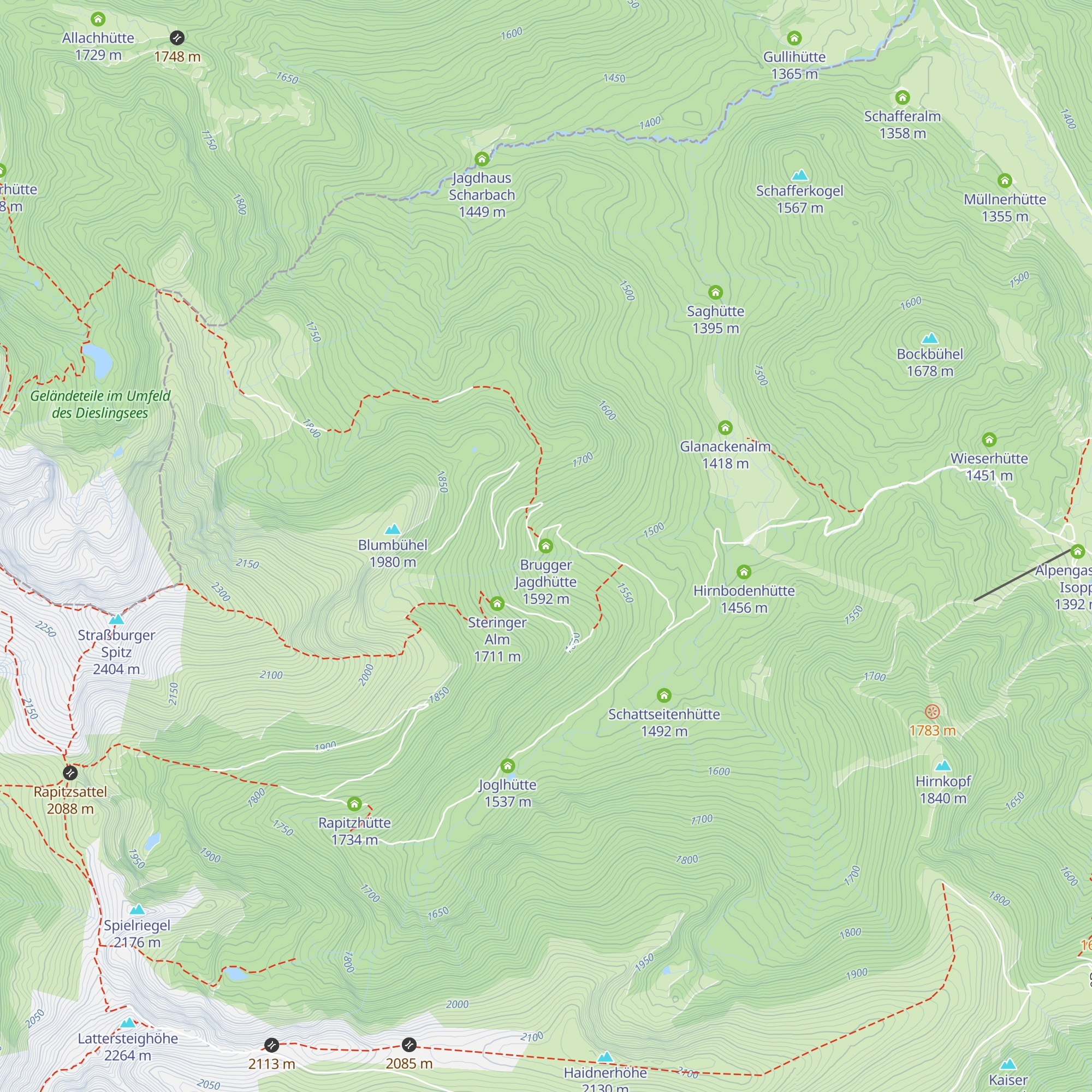 Brugger Jagdhütte map