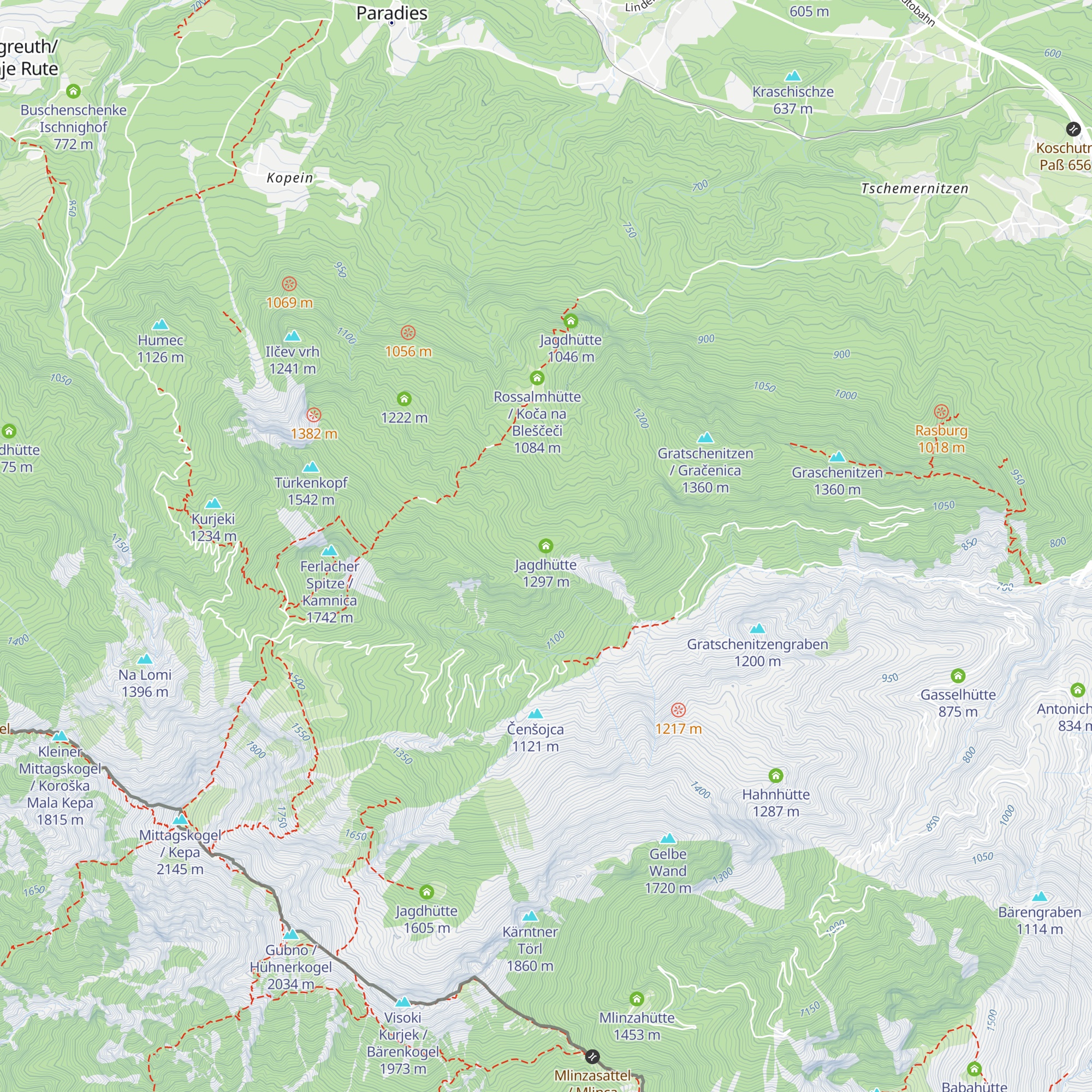 Jagdhütte map
