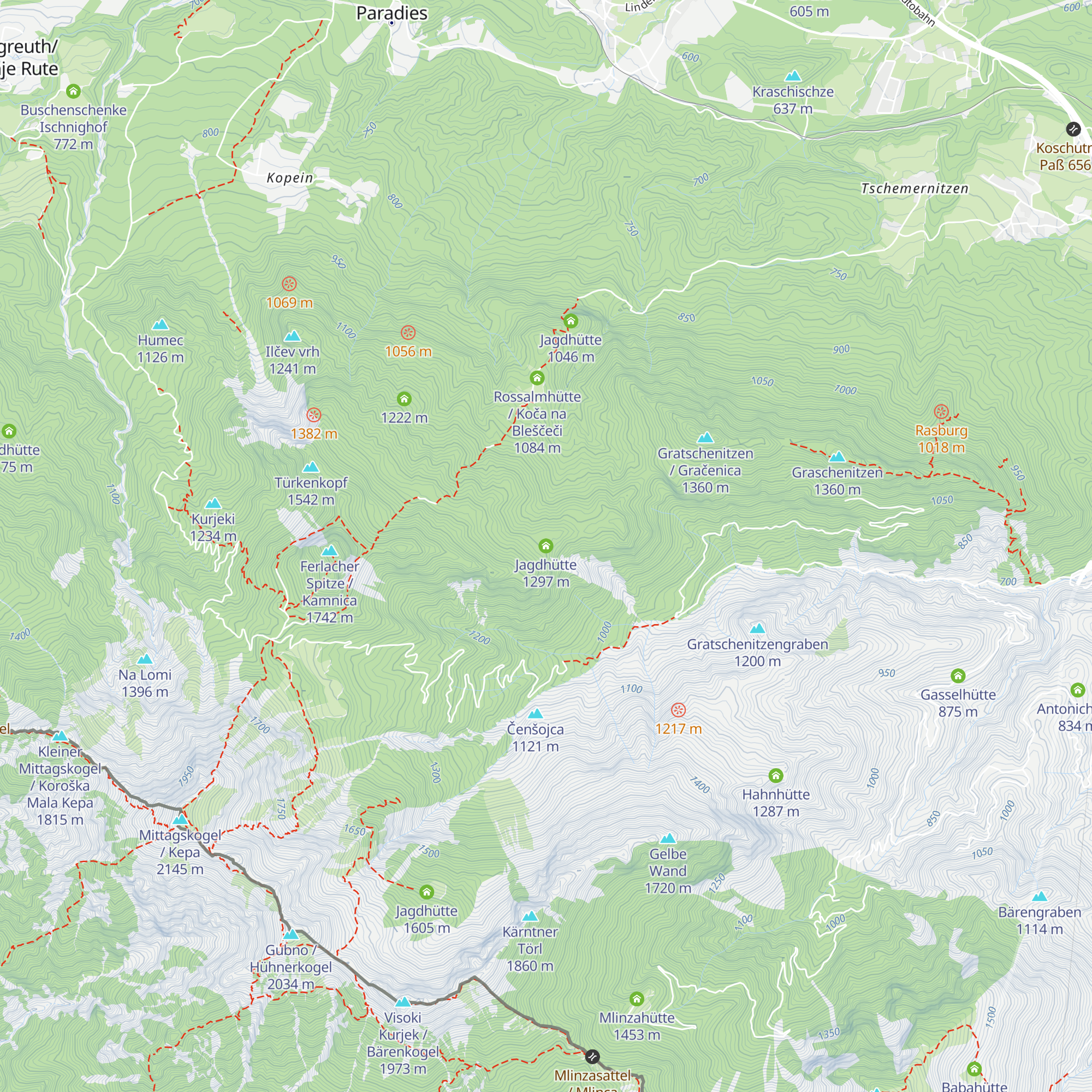 Jagdhütte map