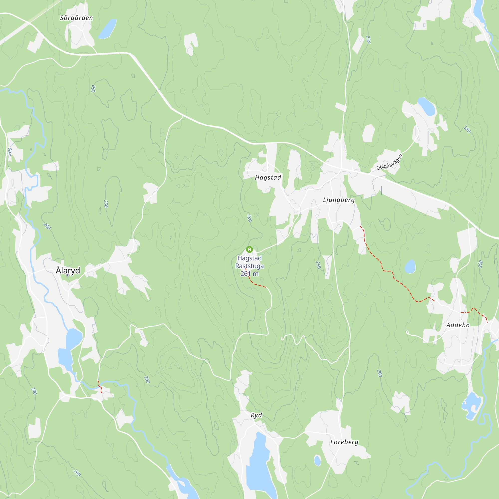 Hagstad Raststuga map