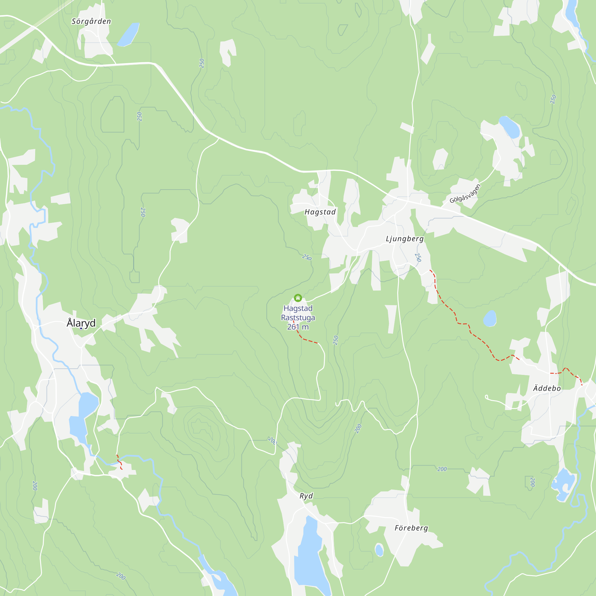 Hagstad Raststuga map