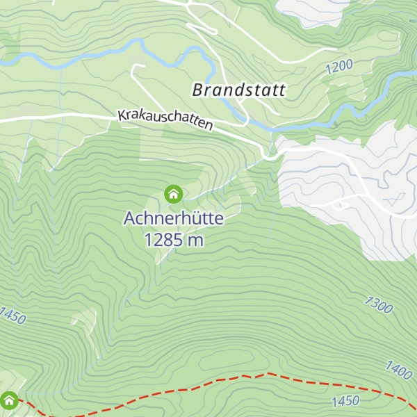 Map of Forstnerhütte
