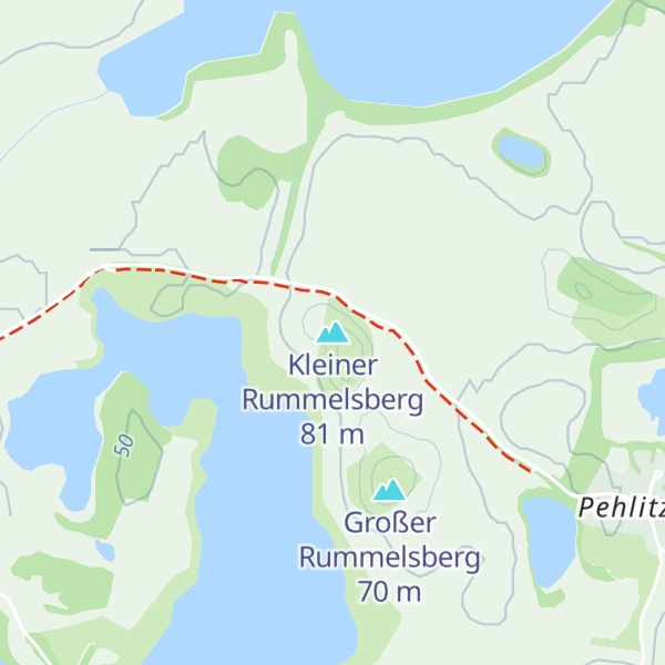 Map of Kleiner Rummelsberg