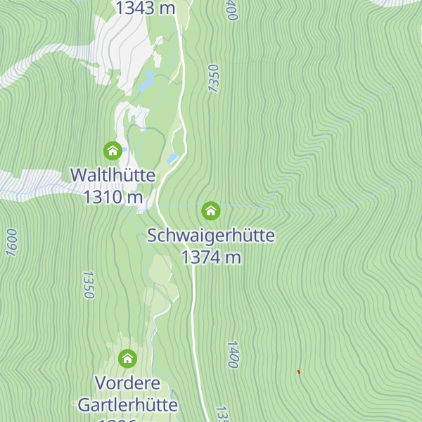 Map of Schwaigerhütte