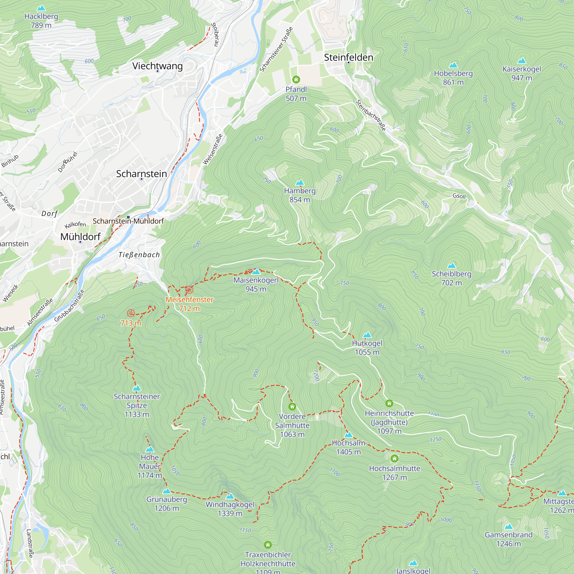 Waldesruh map