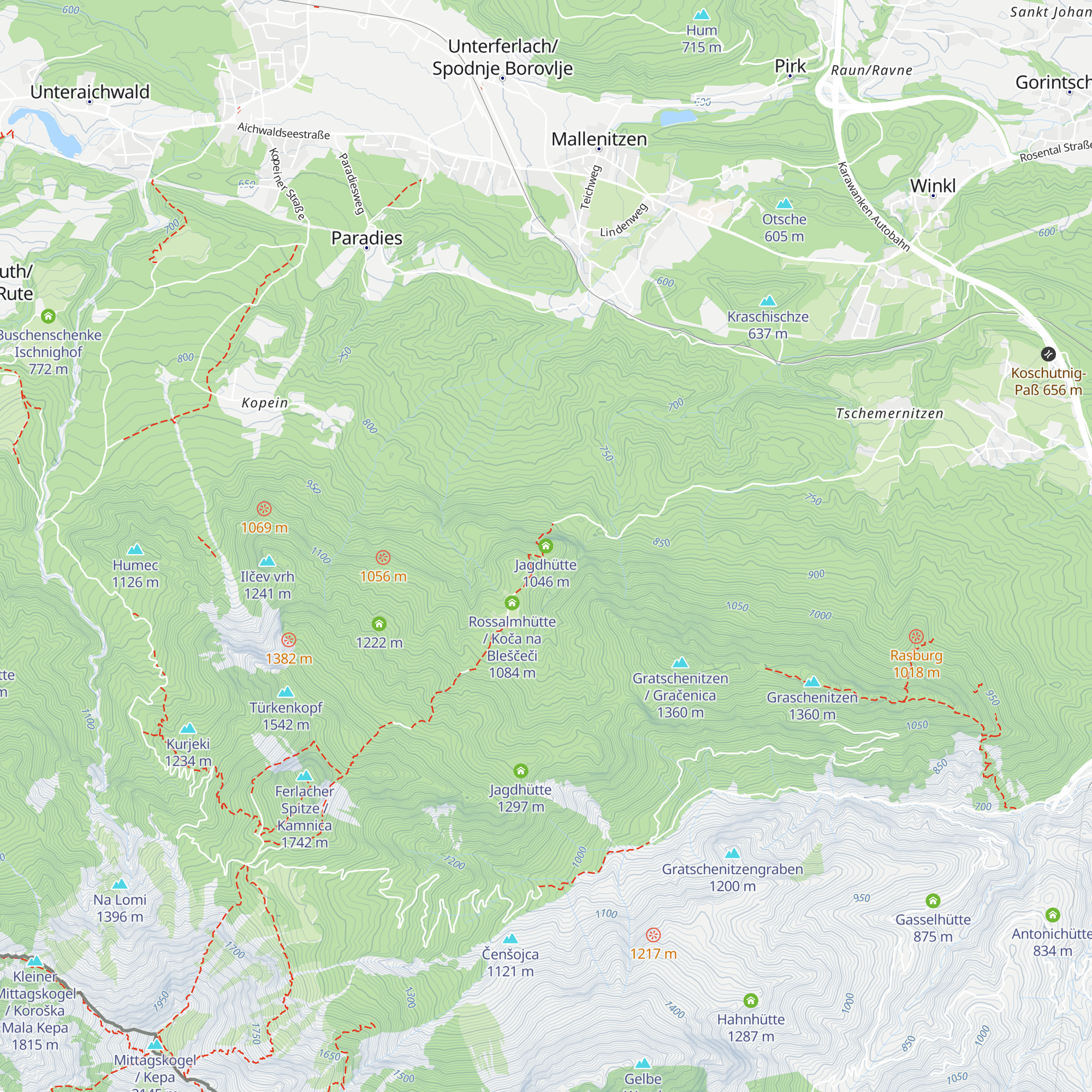Jagdhütte map