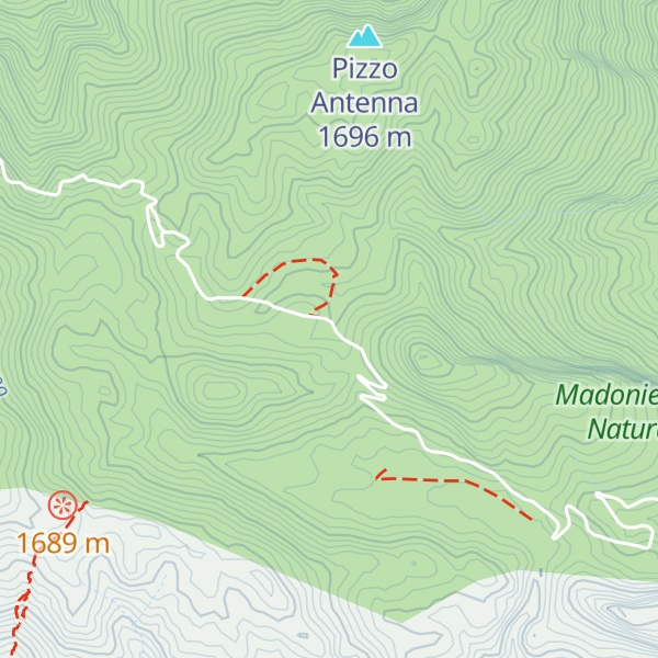 Map of Rifugio CAS