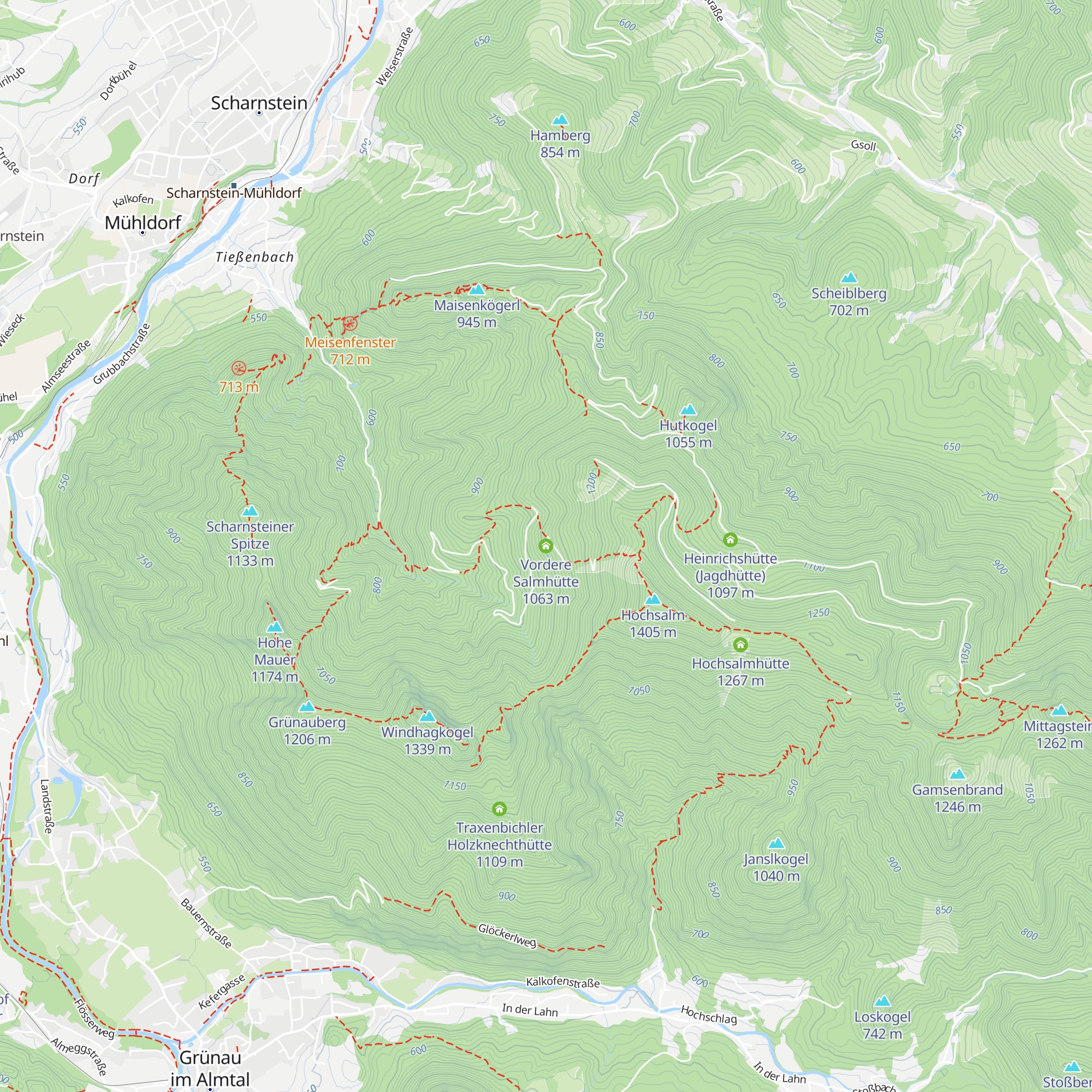 Vordere Salmhütte map
