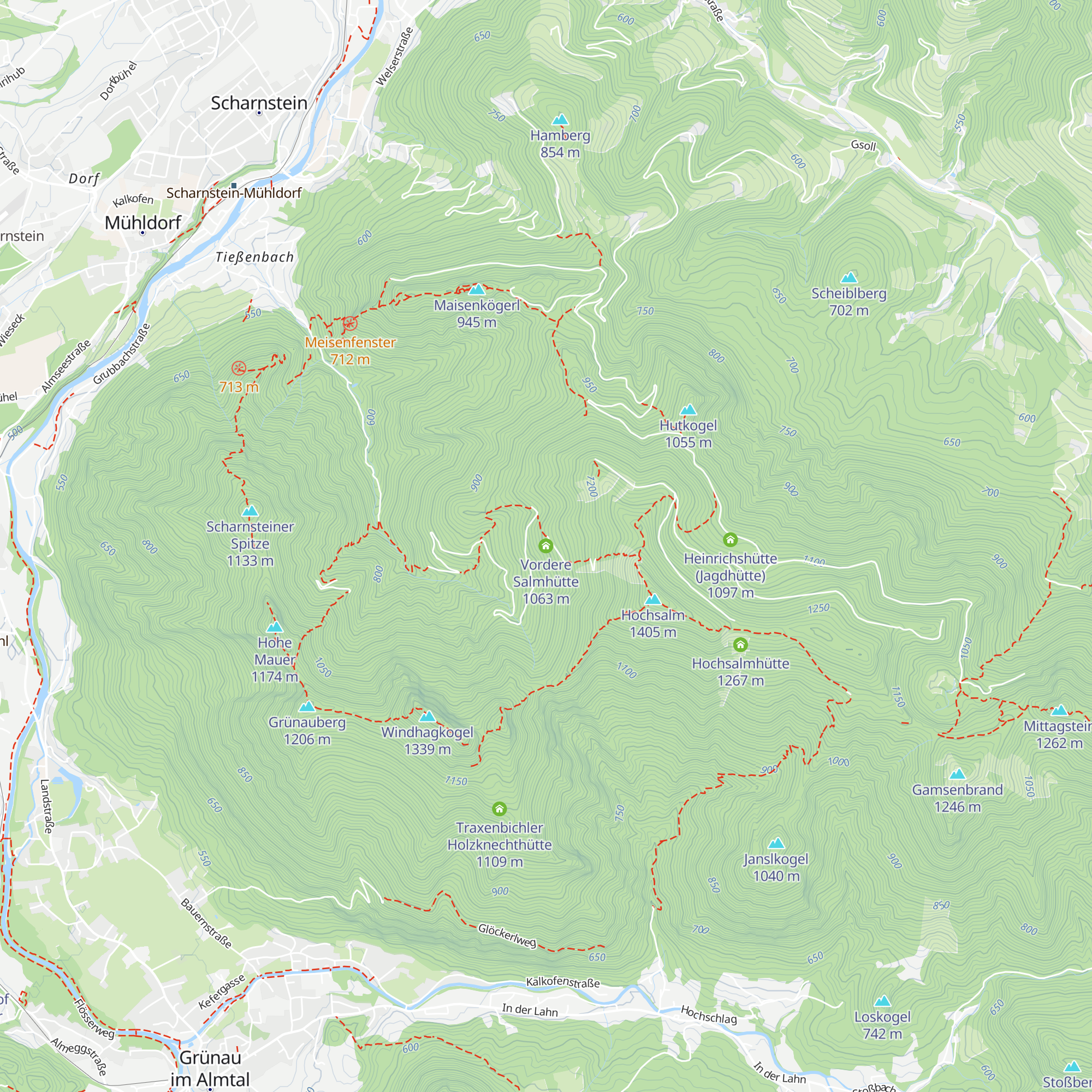 Vordere Salmhütte map