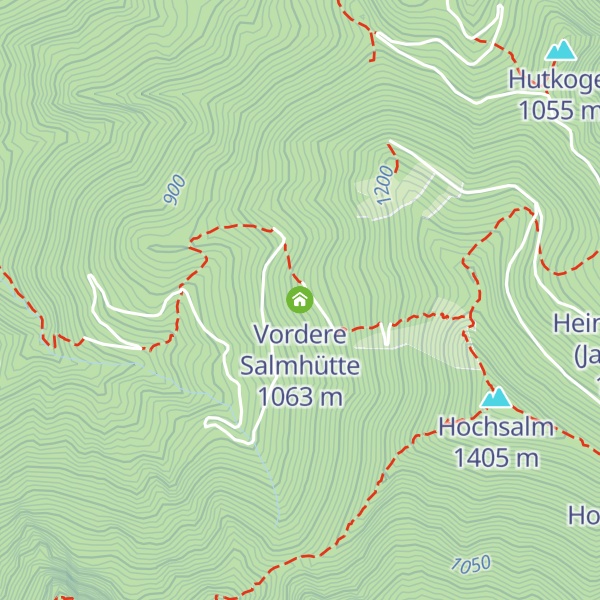 Map of Vordere Salmhütte