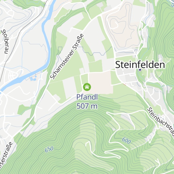 Map of Pfandl