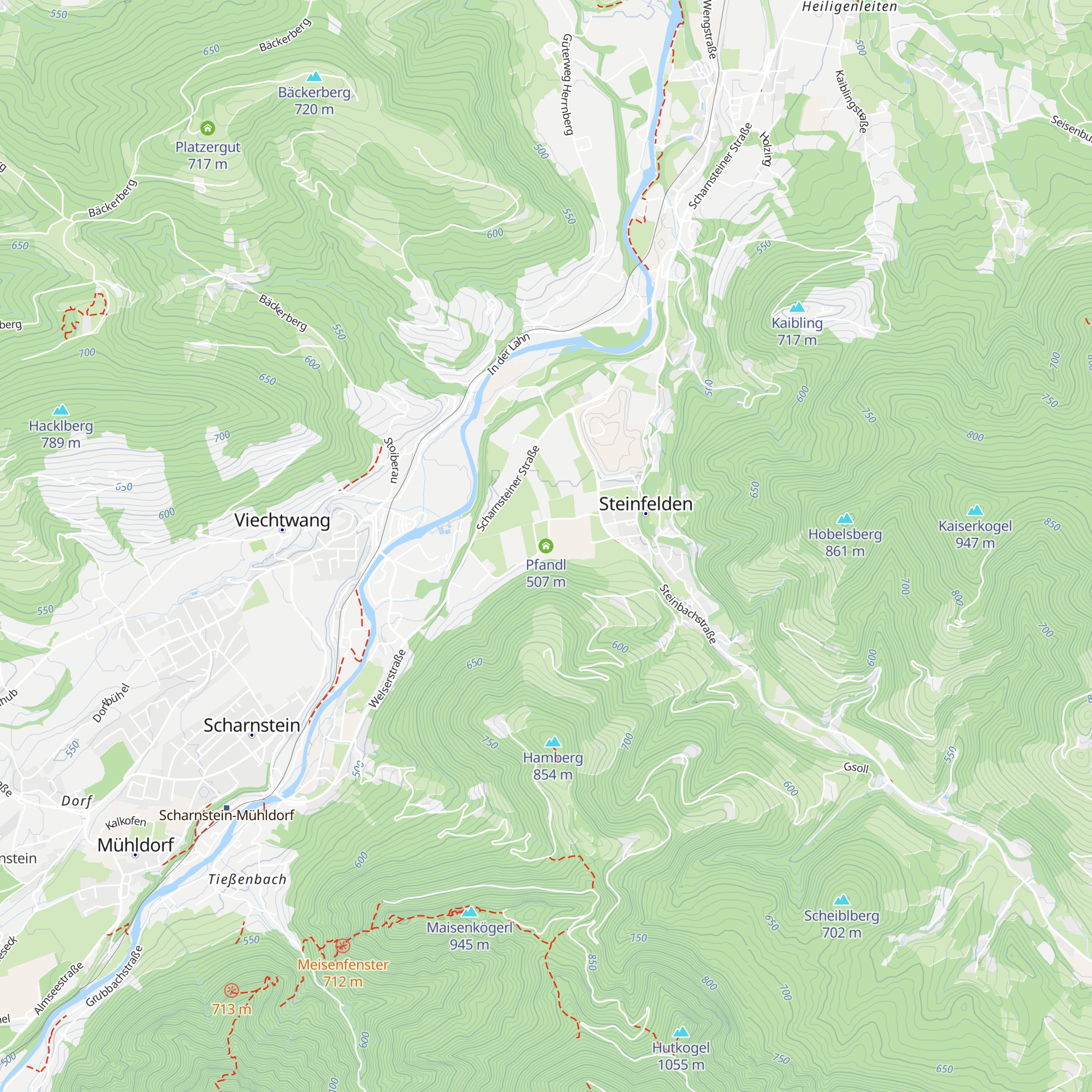 Pfandl map