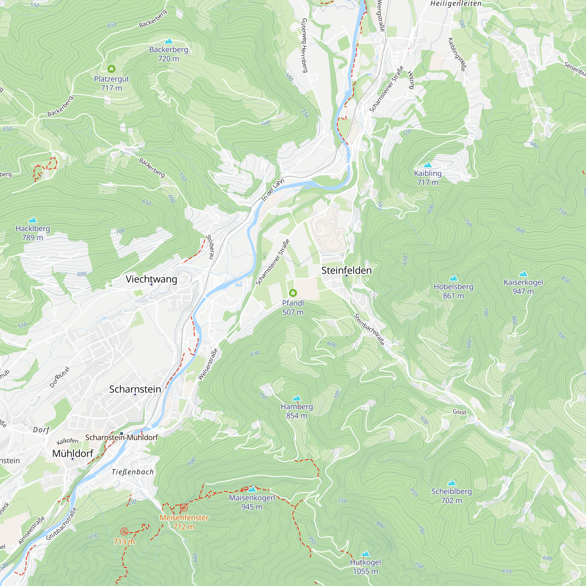 Pfandl map