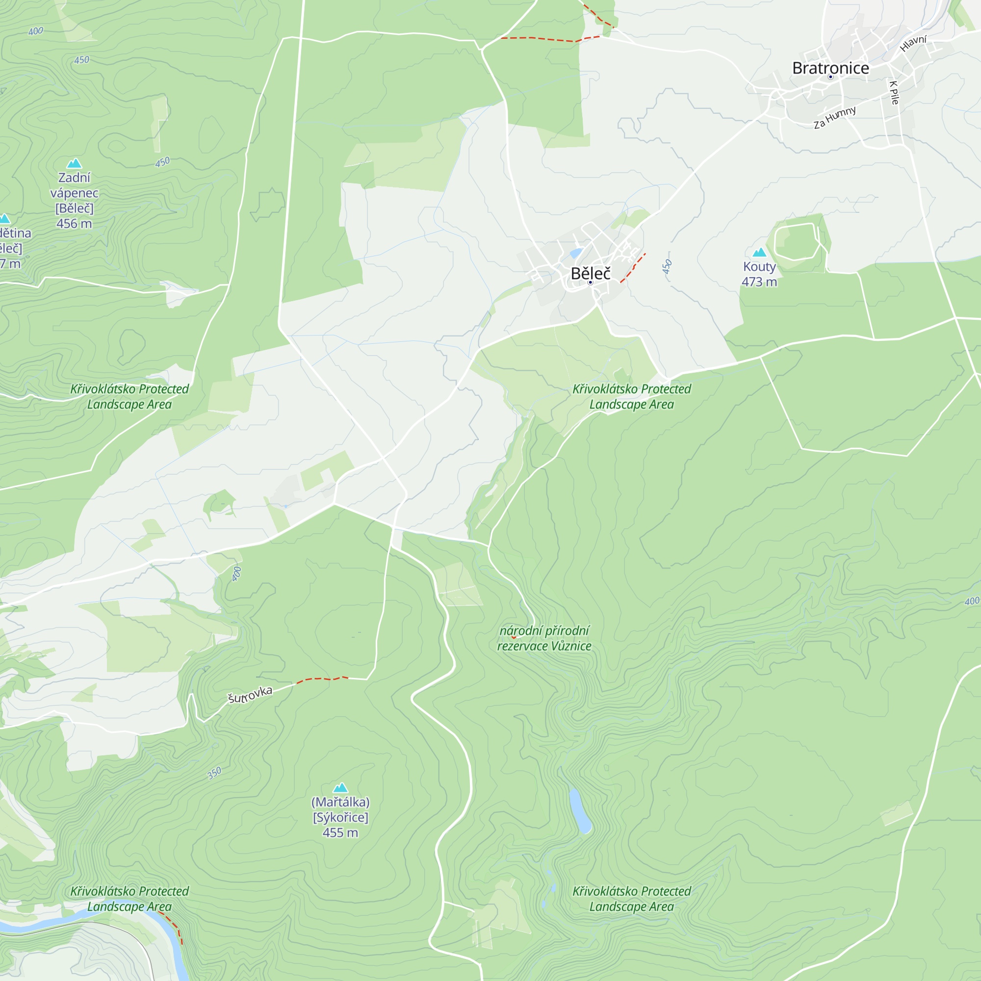 Chata map
