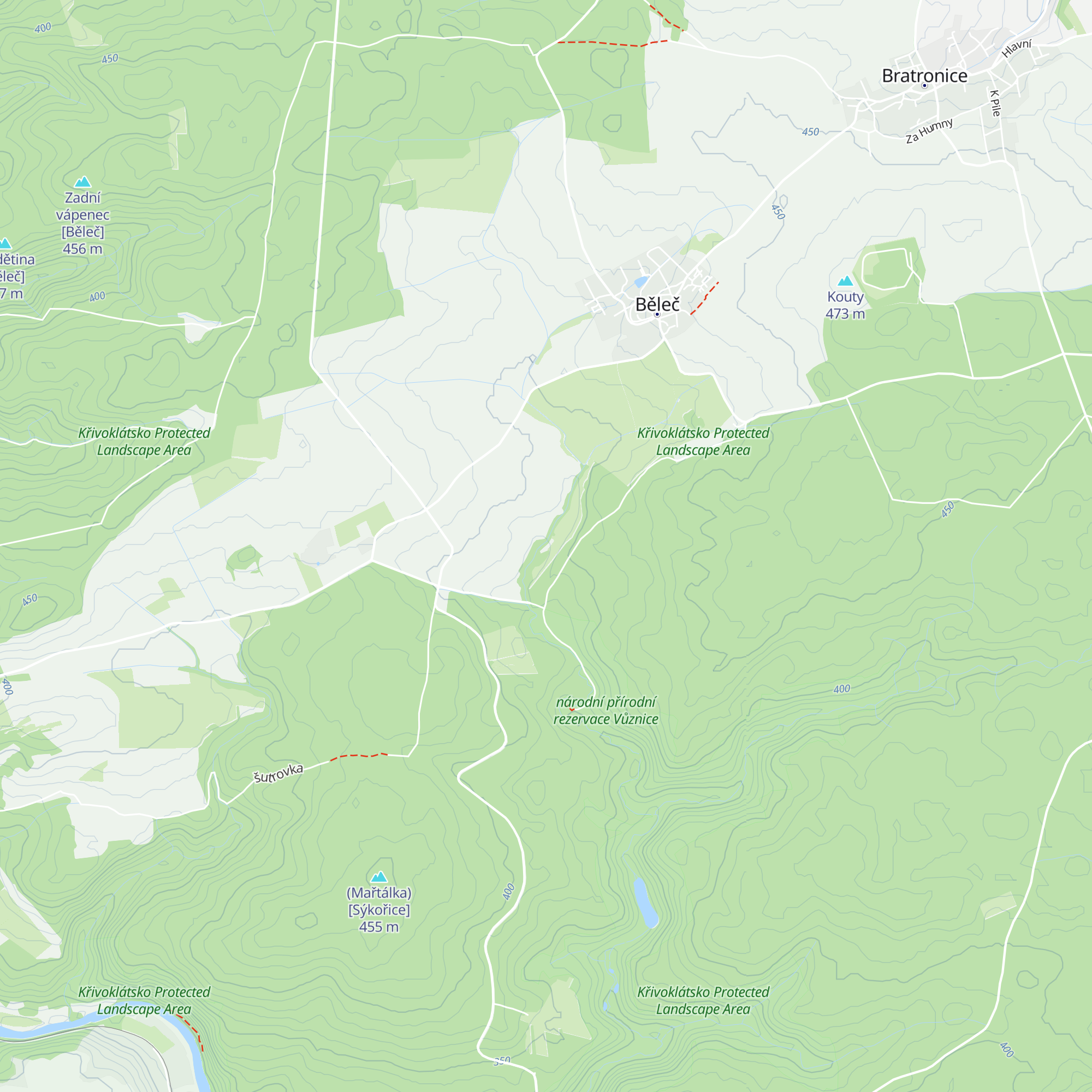 Chata map