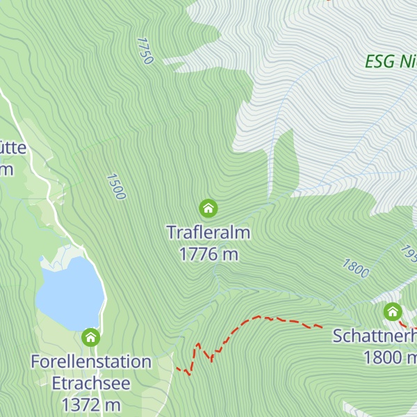 Map of Trafleralm