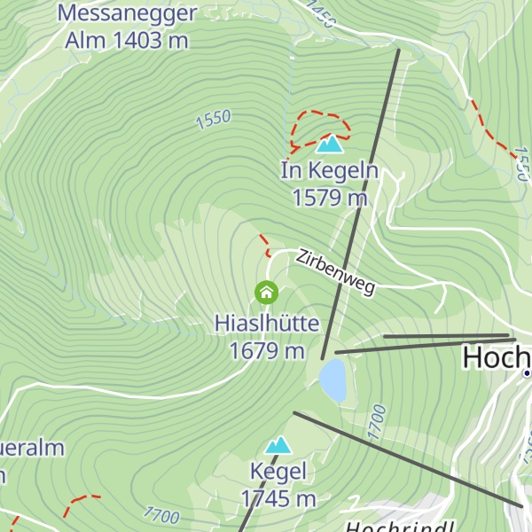 Map of Hiaslalm