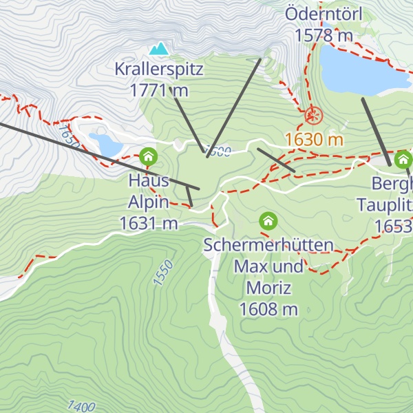 Map of Berggasthof Hollhaus
