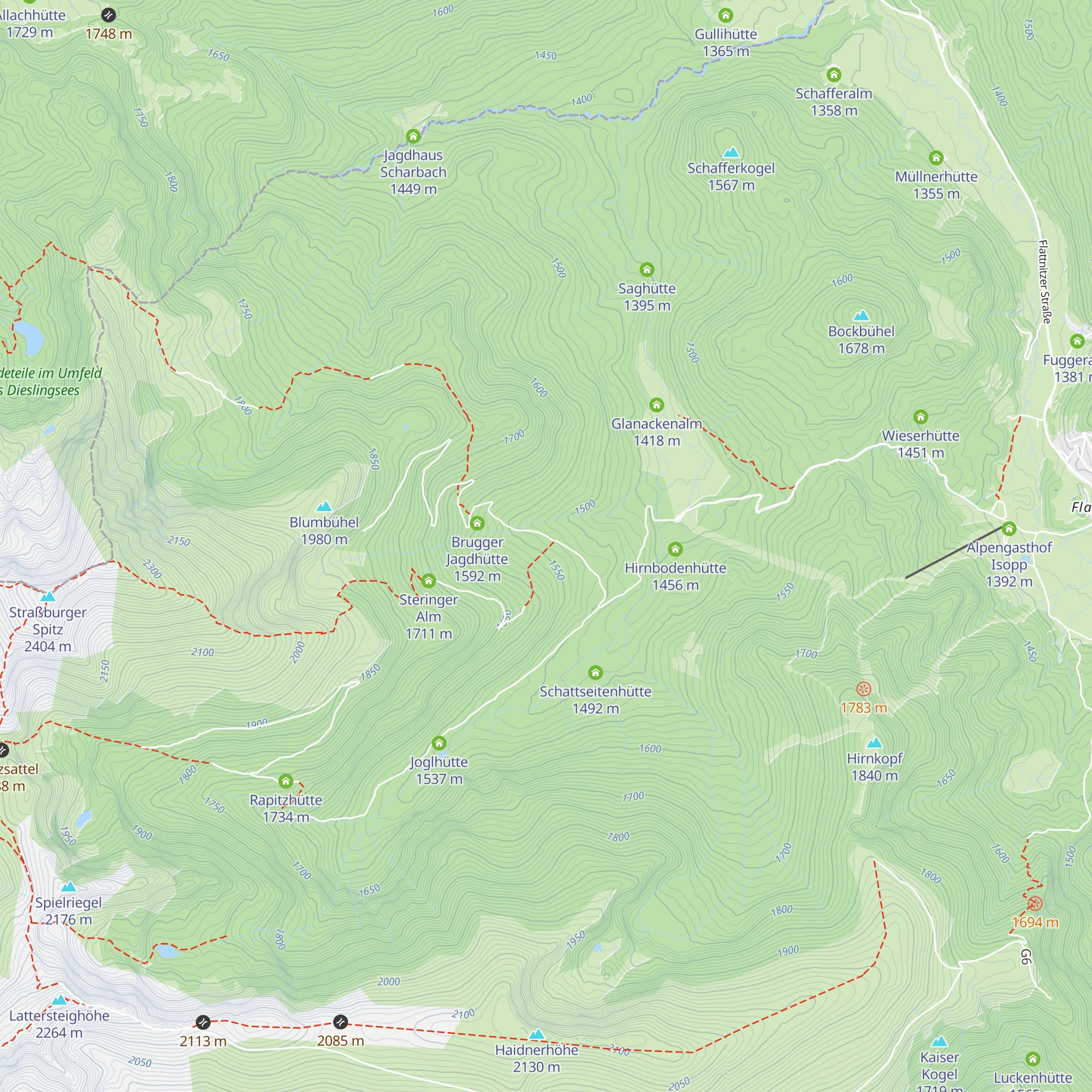 Wintertalerhütte map