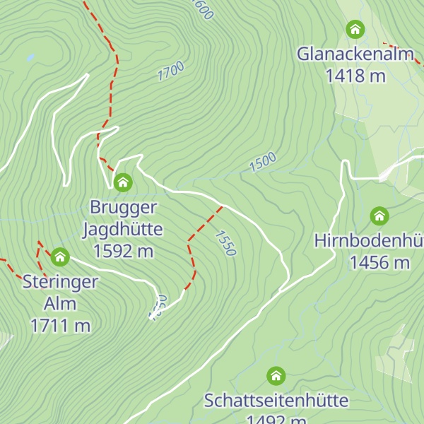 Map of Wintertalerhütte