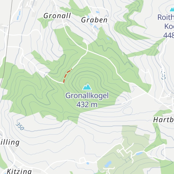 Map of Gronallkogel